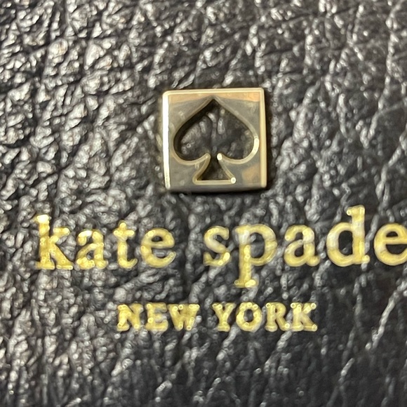 Kate Spade black shoulder bag, EUC - Picture 2 of 14